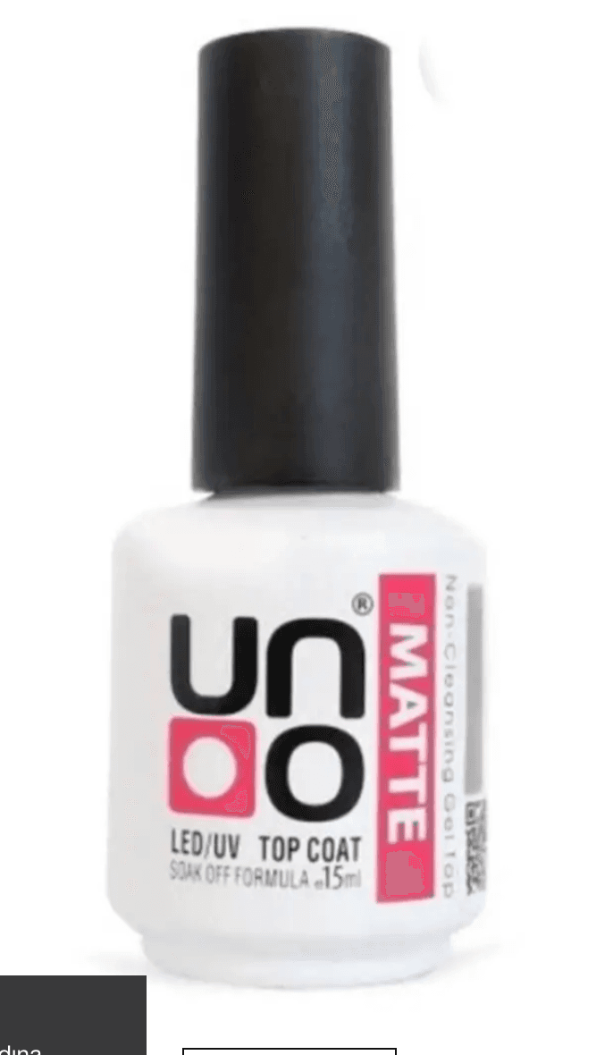 Qnail Professional UNO Matte Top Coat 15 ml